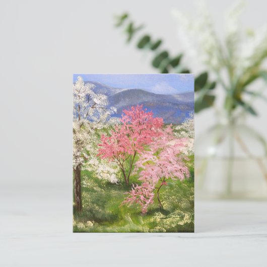 Frühling in Tennessee Postkarte (Stehend Vorderseite)