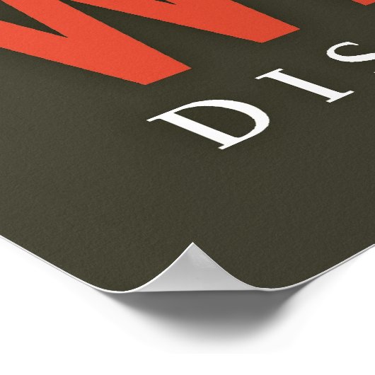 Frühling in Washington D.C. Poster (Ecke)