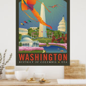 Frühling in Washington D.C. Poster (Küche)