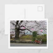Frühling in West-Tokio Postkarte (Vorne/Hinten)