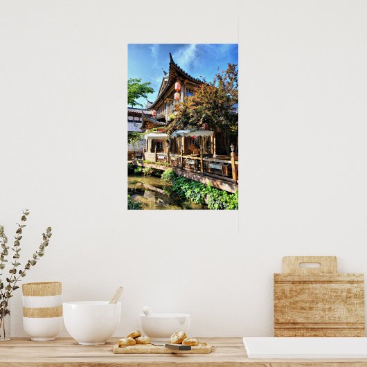 Frühling in Yunnan Poster (Küche)