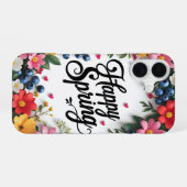 Frühling ist da iPhone 16 hülle (Rückseite (Horizontal))