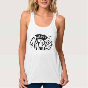 Frühling ist da Schriftzug Design-49765 Tank Top