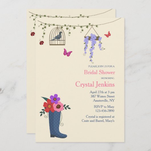 Frühling ist hier Einladung (Vorne/Hinten)