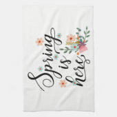Frühling ist hier handtuch (Vertikal)