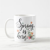 Frühling ist hier kaffeetasse (Links)