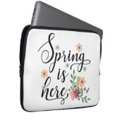 Frühling ist hier laptopschutzhülle (Vorne Rechts)