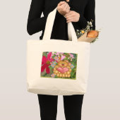 Frühling ist in der Luft Jumbo Stoffbeutel (Vorderseite (Produkt))