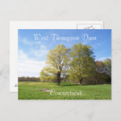 Frühling ist sprung postkarte (Vorne/Hinten)