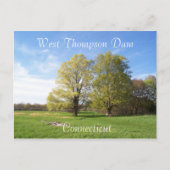 Frühling ist sprung postkarte (Vorderseite)