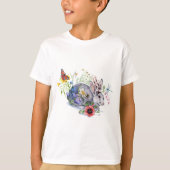 Frühling Jackalope T-Shirt (Vorderseite)