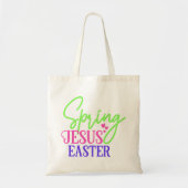 Frühling Jesus Oster Tragetasche (Vorne)