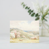 Frühling, Joseph Rubens Powell Postkarte (Stehend Vorderseite)