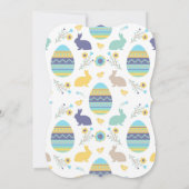 Frühling, Junge 1. Geburtstag, Ostern, Sonnenschei Einladung (Rückseite)