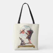 Frühling, Junge mit Kaninchen 1935 Tasche (Rückseite)