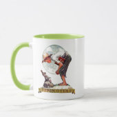 Frühling, Junge mit Kaninchen 1935 Tasse (Links)