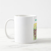 Frühling Kaffeetasse mit Baby- und Muttervogel (Links)