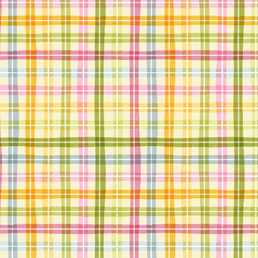 Frühling Kariert Pastell Geschenkpapier