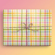 Frühling Kariert Pastell