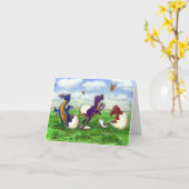 Frühling Karte (Gelbe Blume)