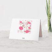 Frühling Karte (Rückseite)