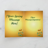 Frühling! Karte (Innenseite)
