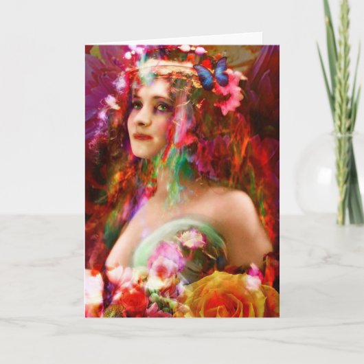 Frühling Karte (Vorderseite)