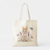 Frühling Katzen Tasche (Rückseite)