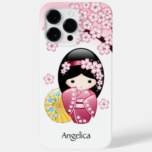 Frühling Kokeshi Puppe - niedliches japanisches Case-Mate iPhone Hülle