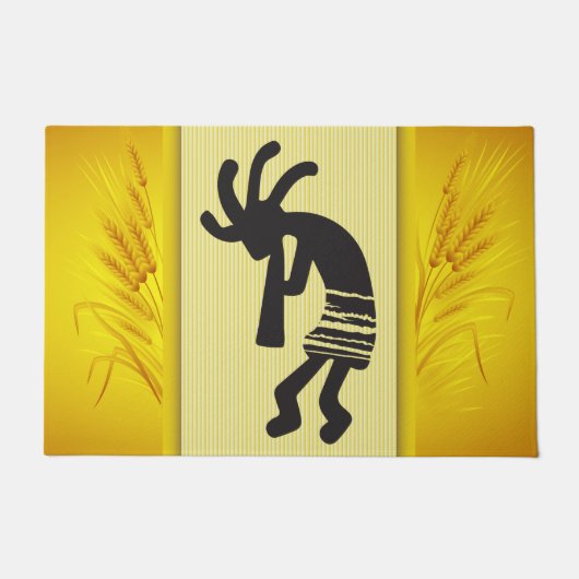 Frühling Kokopelli Doormat Fußmatte (Vorderseite)