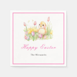 Frühling Küken Osterbrunch Serviette