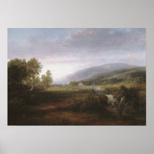 Frühling Landschaft von Thomas Doughty - Poster