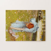 Frühling Lawrence Alma Tadema im Garten Puzzle (Horizontal)