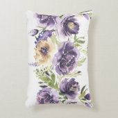 Frühling lila Kissen (Vorderseite(Vertikal))