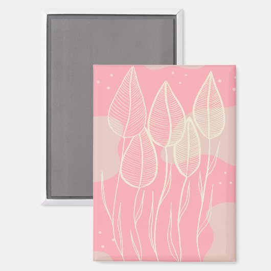 Frühling Magnet (Vorderseite/Rückseite)