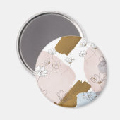 Frühling Magnet (Vorderseite/Rückseite)