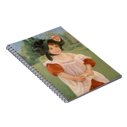 Frühling: Margot Stehend in einem Garten | Mary Ca Notizblock (Rechte Seite)