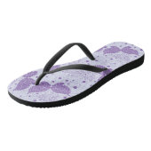 Frühling Muster Badesandalen (Schrägansicht)