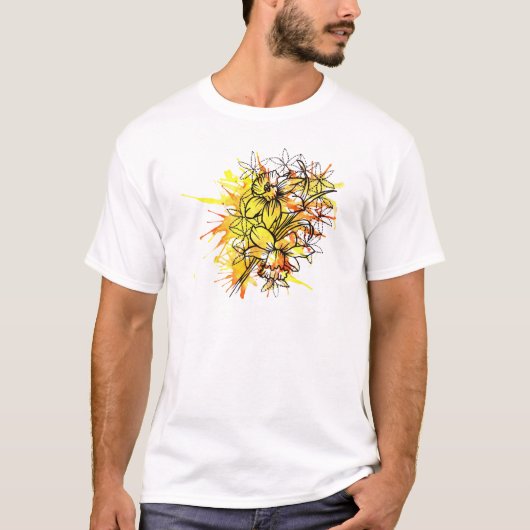 Frühling Narzisse T-Shirt (Vorderseite)