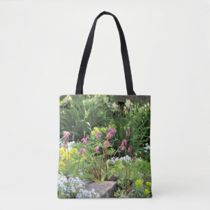 Frühling Northside Hütten-Felsen-Garten Tasche
