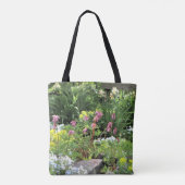 Frühling Northside Hütten-Felsen-Garten Tasche (Rückseite)