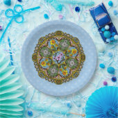 Frühling Nouveau Pappteller (Party)