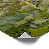 Frühling (Obstbäume im Blut) Claude Monet Poster (Ecke)