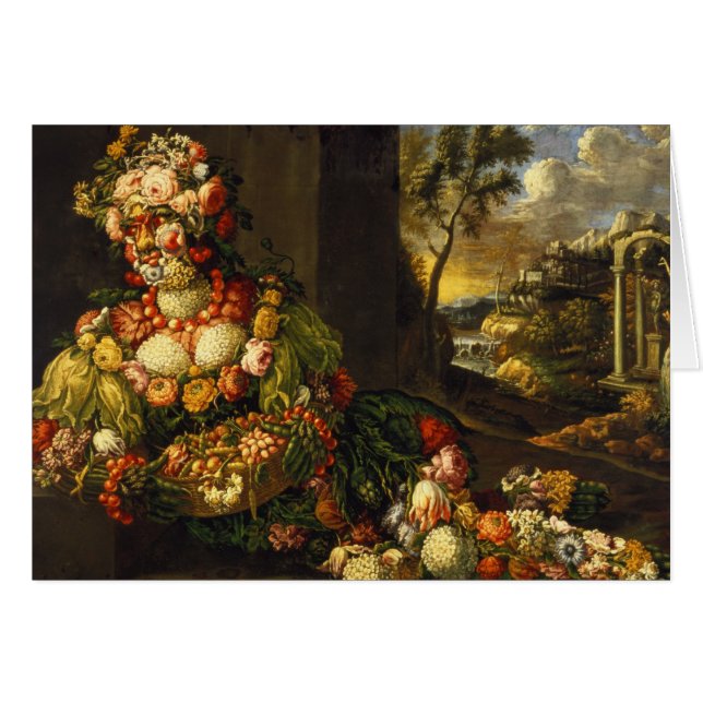 Frühling (Öl auf Leinwand) (Vorderseite (Horizontal))