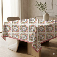 Frühling Ostern Hase Regenbogen Kunst Wildblumen W