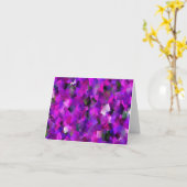 Frühling Party...... Karte (Gelbe Blume)