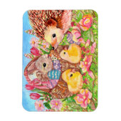 Frühling-Party Magnet (Vertikal)