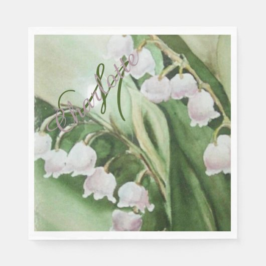 Frühling-Party Serviette (Vorderseite)