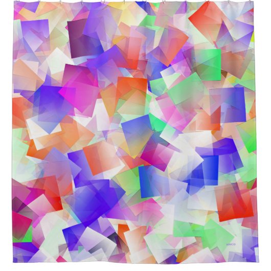 Frühling Party Zeit... Duschvorhang (Vorderseite)