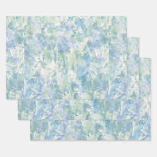Frühling-Pastell-Marmorierung Geschenkpapier Set